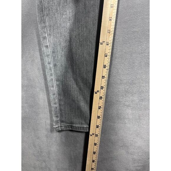Madewell Skinny Jeans Women 32 Gray Denim High-Rise Medium Wash 5-Pockets Preppy - Picture 8 of 9
